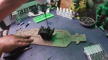 Tekno nt48 2.0 center diff , mounted backwards mistake number two 😂￼