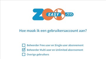 Hoe maak ik een gebruikersaccount aan?