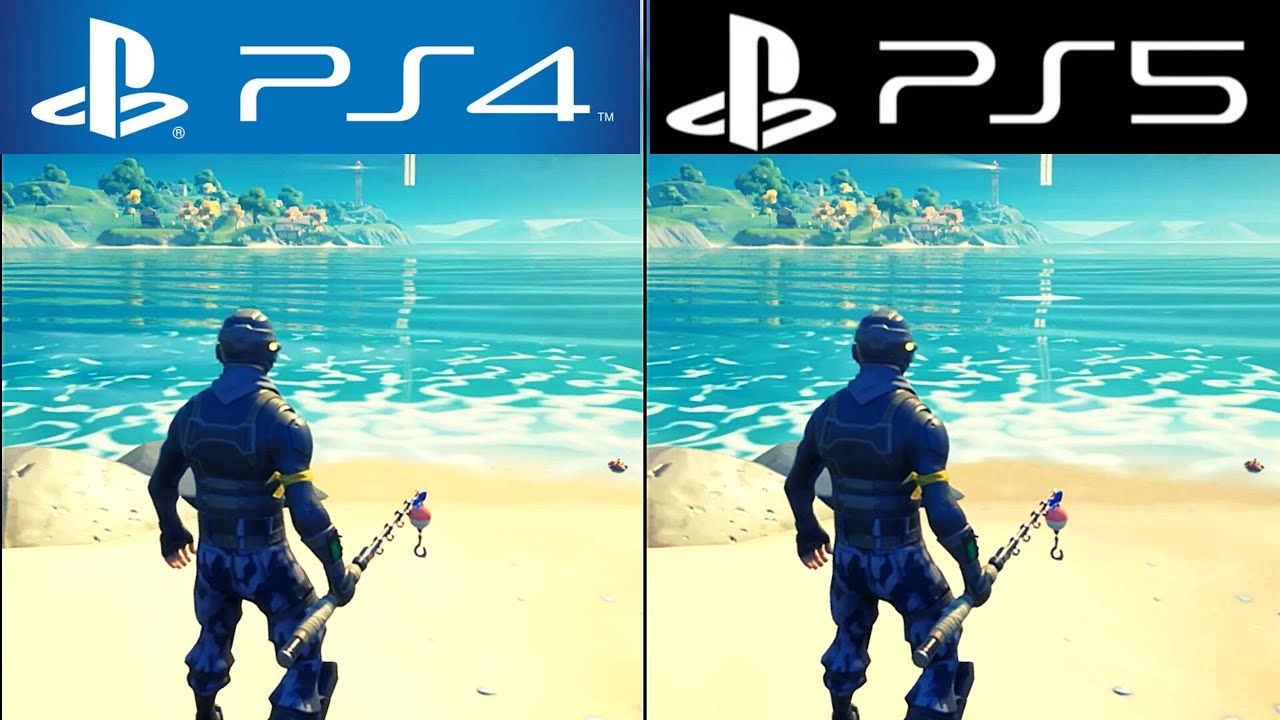 Fortnite Ps4 Vs Ps5 Gameplay Test Graphics And Fps Youtube