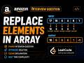 2295. Replace Elements in an Array | Leetcode