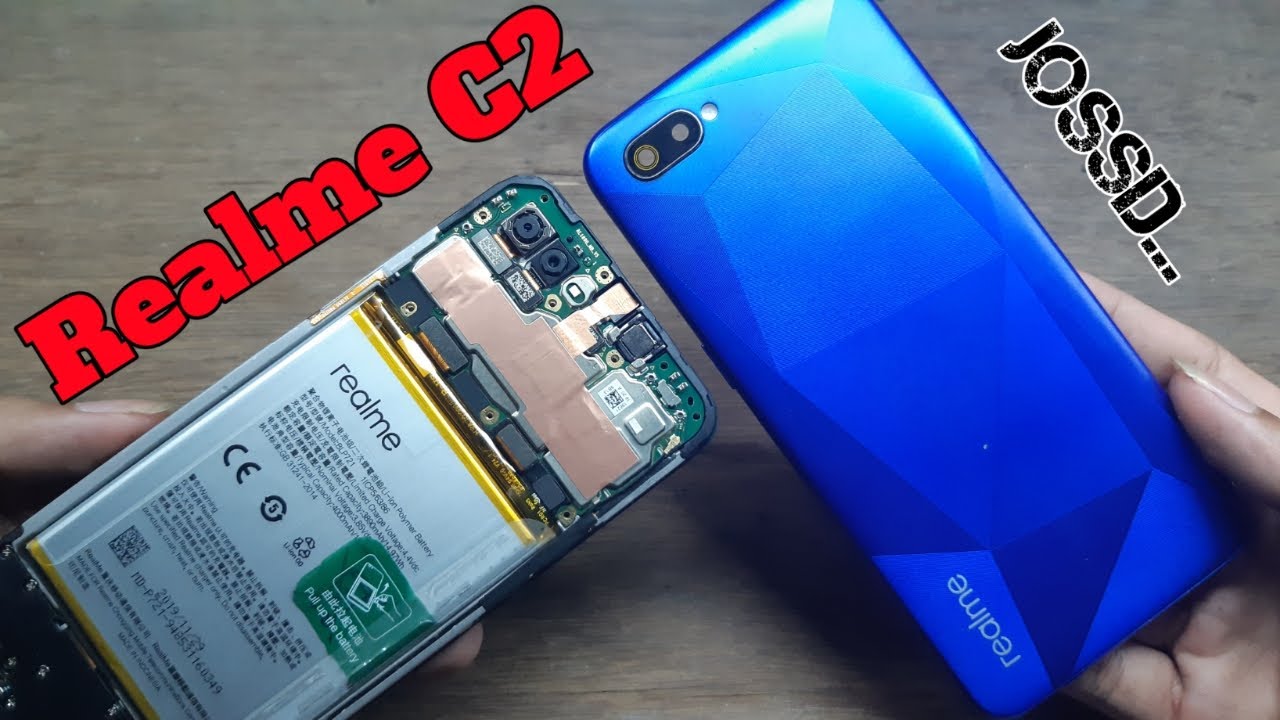Bongkar REALME C2 jossd YouTube