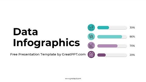 Free Aesthetic Data Infographics for PowerPoint & Google Slides by GreatPPT