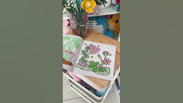 this colouring page turned out SO cute! #ohuhumarkers #colouringbooks #adultcolouring