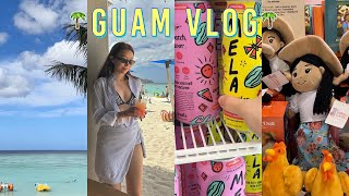 Guam vlog. 괌가면 꼭사야하는필수템쇼핑 ⛱️🩷👙, 두짓타니 호텔 즐기기🌴/호텔근처 핫한맛집투어