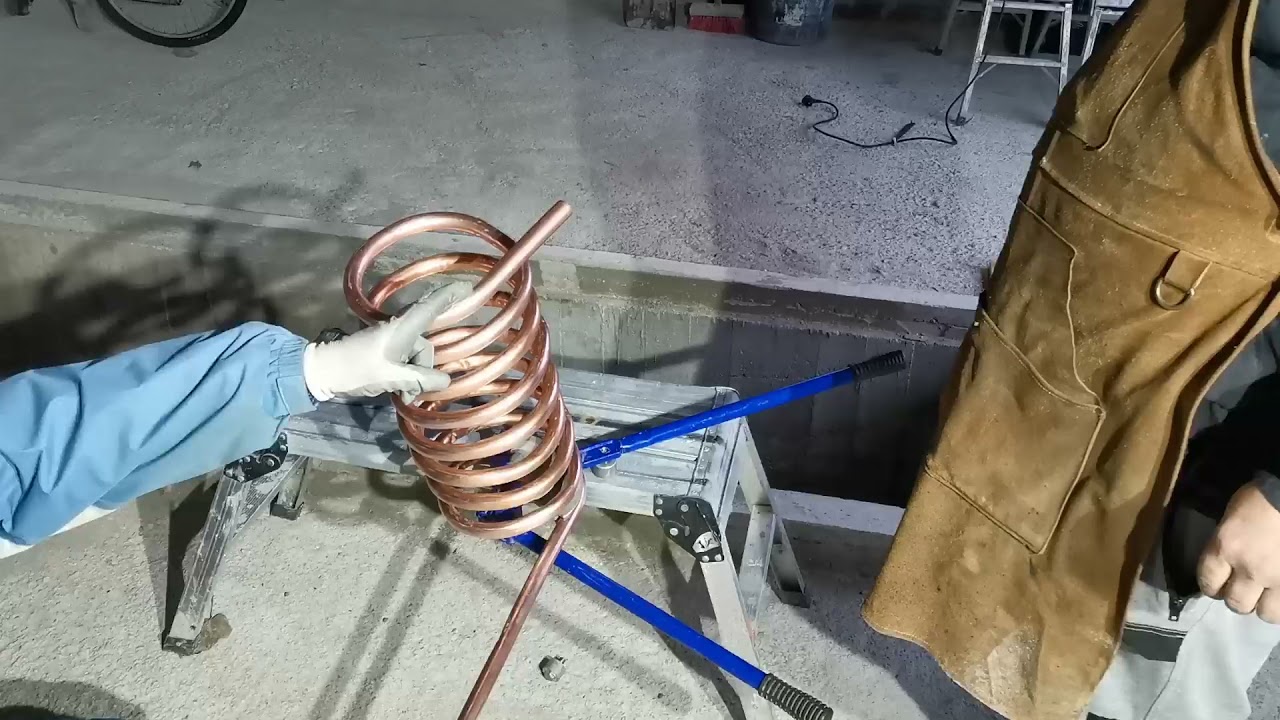 Cum se face o centrala pe principiul sobei rachetă episodul 3! Serpentina!