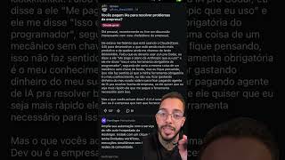 Dev deve pagar plano de IA ou a Empesa?