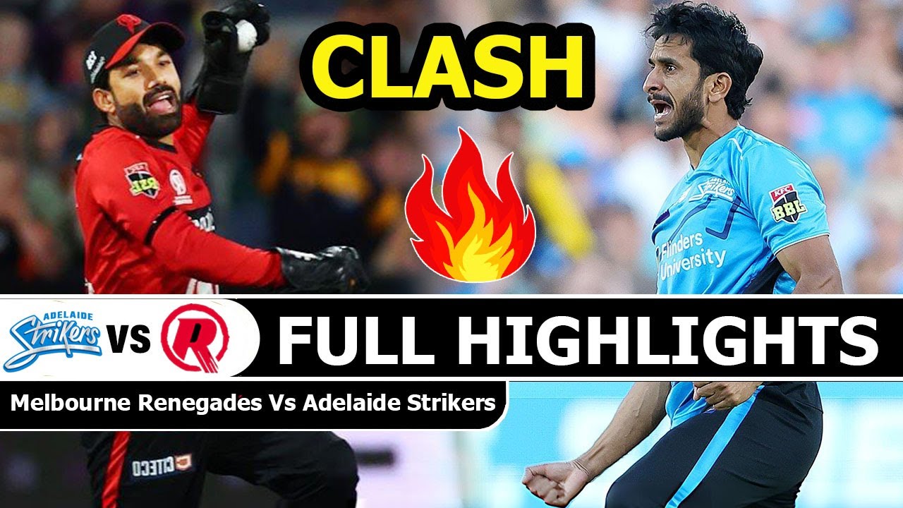 Melbourne Renegades Vs Adelaide Strikers BBL 38th Match Full Highlights 2026 | MS VS AS
