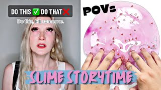 🦋 ASMR SLIME Storytime || BriannaGuidry Tiktok POVs - Text to Speech Funny POV Tiktok Compilation #2