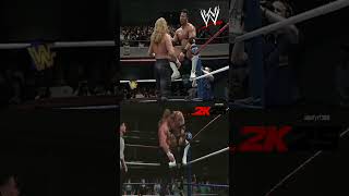 WWE 2K25 Game VS Real #shorts