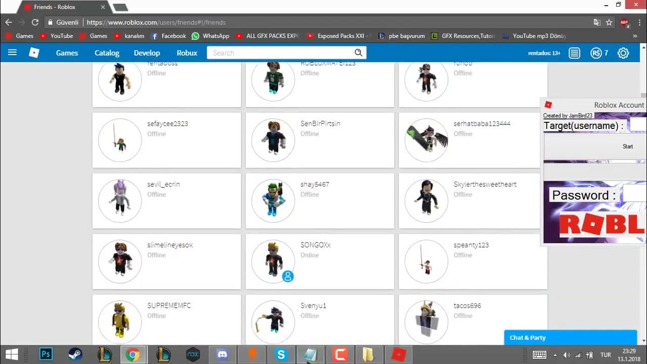 Roblox hesap çalma 2023 - YouTube