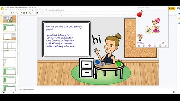 Bitmoji Teacher for Your Digital Classroom Tutorial