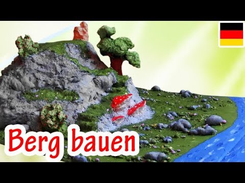 Diy Berg Selber Bauen Modellbau Youtube