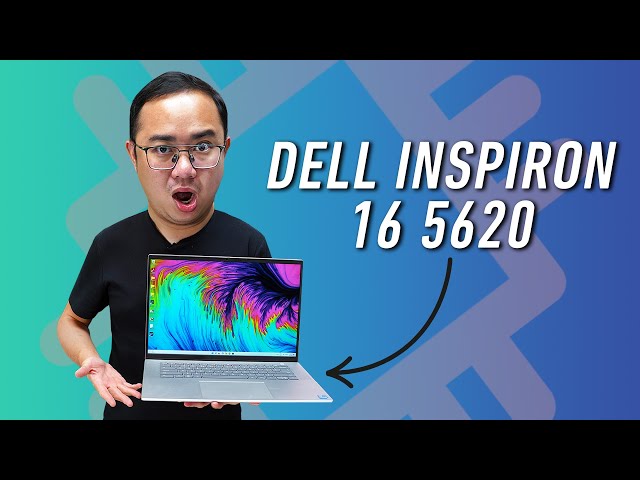 Dell Inspiron 16 5620 Laptop - 16.0-inch 16:10 FHD+ (1920 x 1200) Display,  Intel Core i5-1235U, 8GB Memory, 512GB SSD, Intel UHD Graphics, Intel Wi-Fi