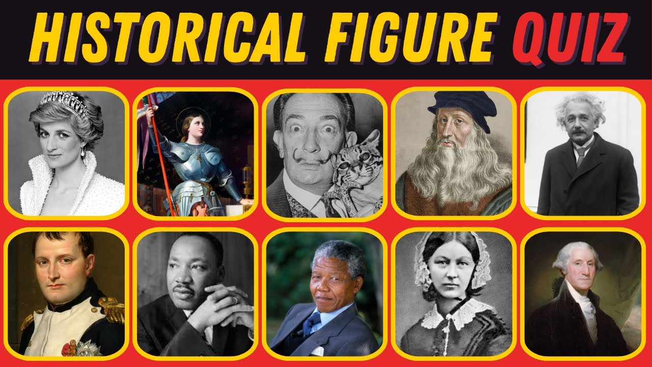 Can You Identify These Historical Figures? Historical Figure Quiz