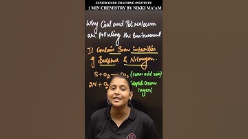 1 Min  Chemistry 320 I Why Coal and Petroleum Pollute The Environment l Class 10l #viral