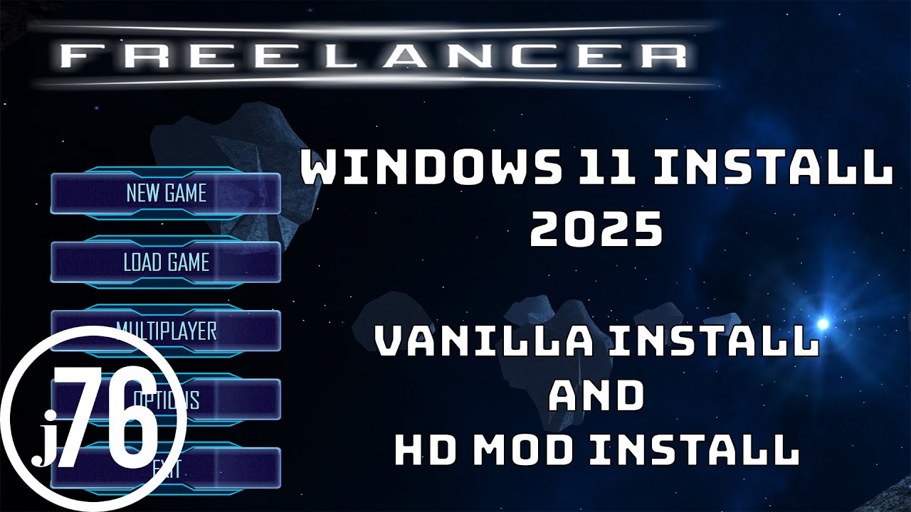 Freelancer 2025 — Windows 11 — Установка Vanilla и HD Mod