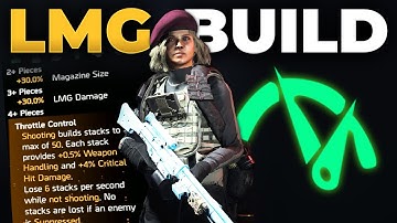 The Division 2 - BEST Tipping Scales LMG Build (625% CRIT DAMAGE)