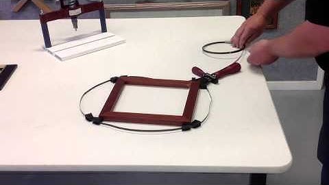 Picture Frame Clamping