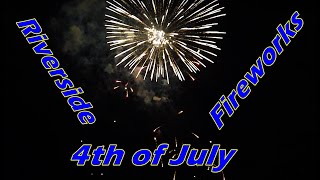 California  July 4th Fireworks Show 2022:  walking Ryan Bonaminio  Parks , Riverside