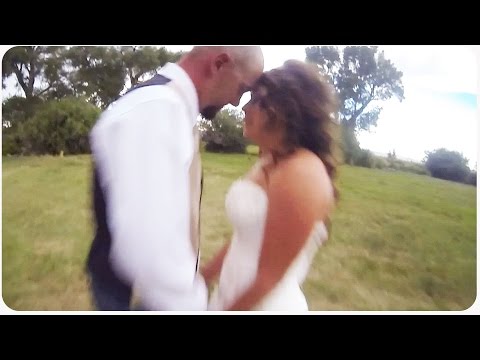 Wedding Crasher Drone Wrecks Picture Pose