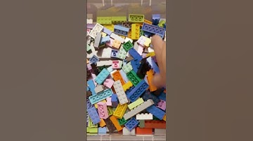 [ASMR] Sorting LEGO Colours: Red