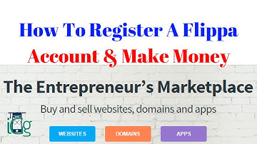 How To Register A Flippa Account Step By Step & Make Money Online  HINDI