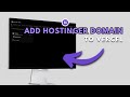 How To Add Hostinger Domain To Vercel (2025)