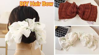 ZAKOLKA YASASH/ DIY 4 LAYER BOW CLIP❤️/EASY BOW SCRUNCHIE TUTORIAL/SAILOR BOW CLIP/Korina hair bow