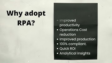 Robotic Process Automation Solution By Highbar Technocrat Limited: Your Preferred Technology Partner