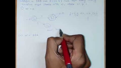 DFA (Example - 1) DFA Starts with "a"  & DFA Starts with "abb"