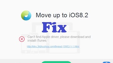 How to fix TaiG problem(Can`t find Apple Driver )