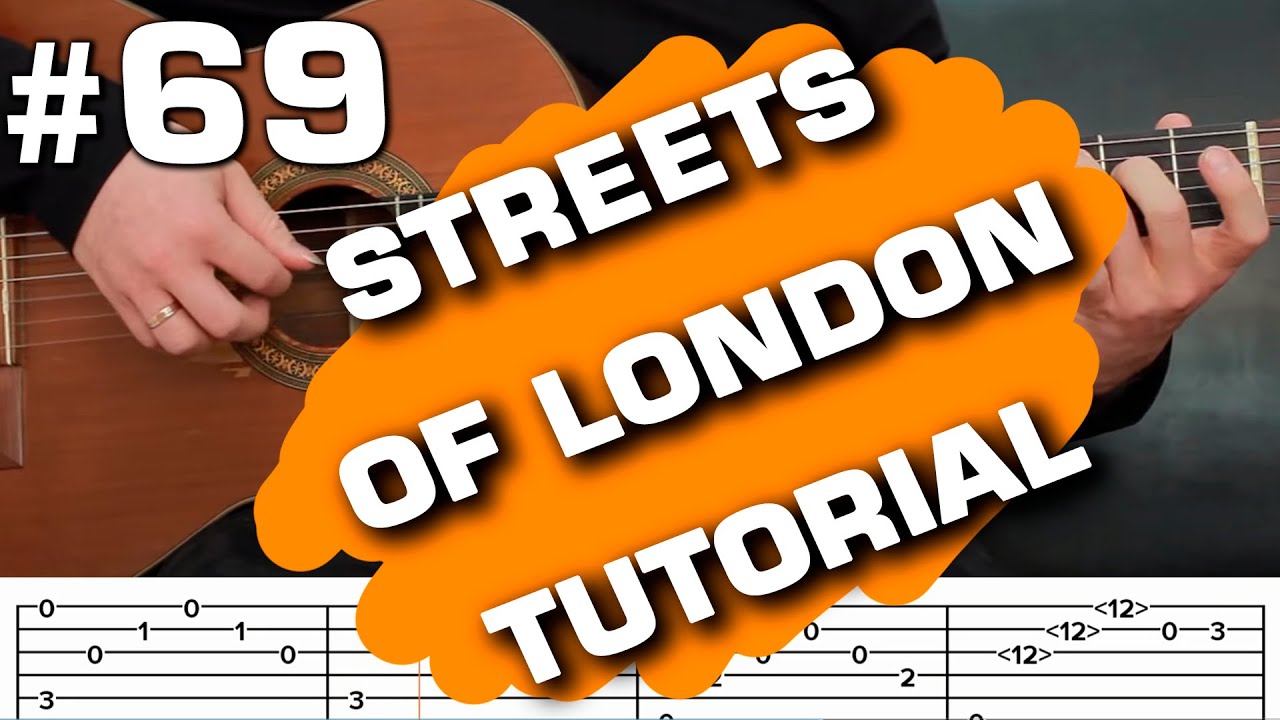 streets of london ralph mctell guitar lesson fingerstyle cover tabs