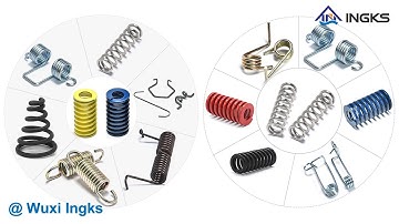 (Ingks Metal Parts) Mold/Compression/Tension/Torsion Springs