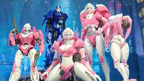 Multiverse Arcee，碧池联盟二喜合集【Transformers Stop Motion Animation】