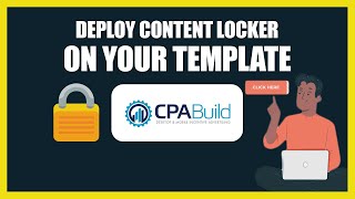 how to setup CPABUILD Template with Content Locker ( NEW UPDATE )