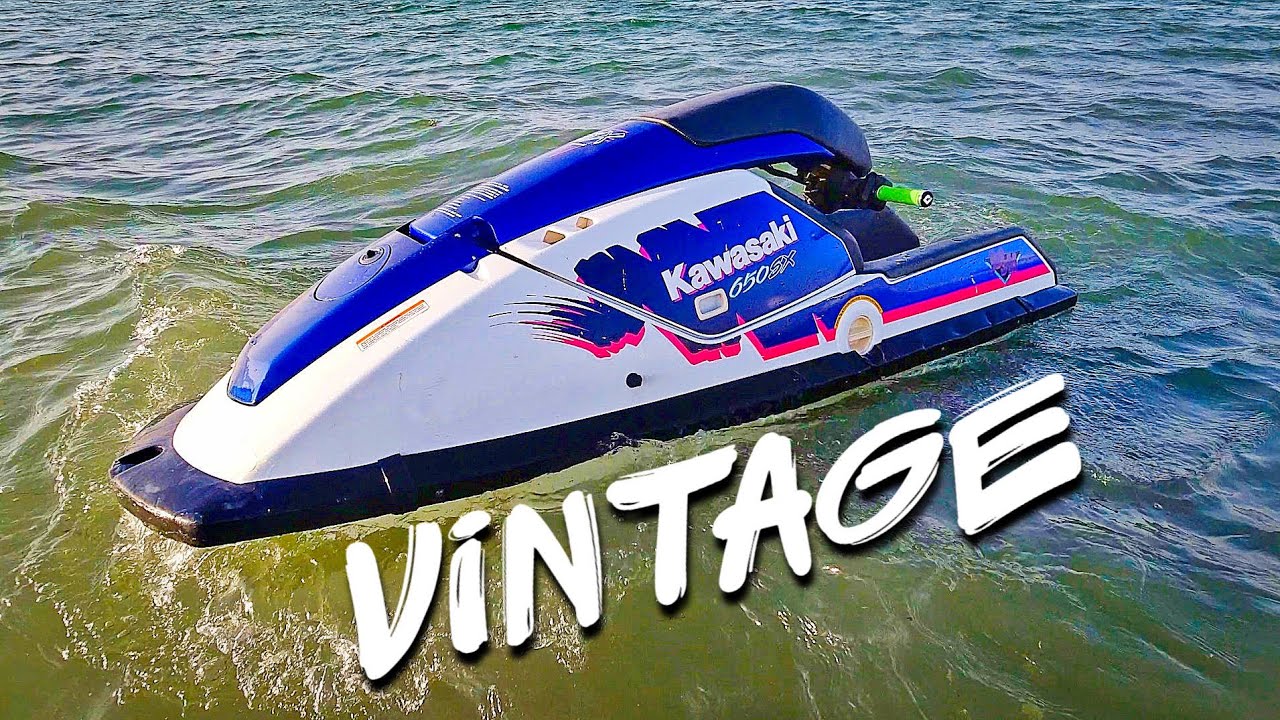 1991 Kawasaki 650sx jet ski - YouTube