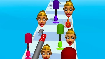 NAIL STACK! game HIGH SCORE 💕👸💅 Gameplay All Levels Walkthrough iOS, Android New Game Update LvlPro