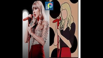 TAILOR SWIFT DIGITAL ART TIMELAPSE | TUTORIAL