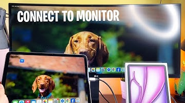 How to Connect iPad Air to External Monitor - M1 M2 M3