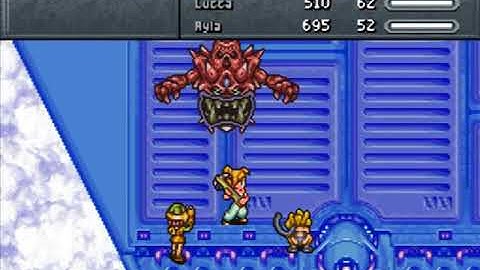 Chrono Trigger - 134 BOSS Golem Overlord (Golem Boss)
