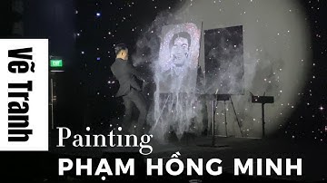 Show trình diễn tranh kim tuyến #phamhongminh #hoihoatrinhdien