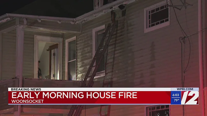 Crews extinguish Woonsocket house fire