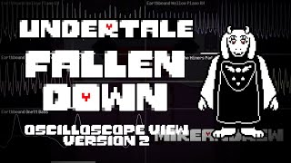Undertale OST: 004 - Fallen Down (Oscilloscope View)
