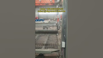 Automatic Reinforcing Mesh Overflip #meshmachine #shorts