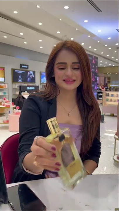 'Launch of Nicolai fragrances in Pakistan,# dolmenmallclifton#Hafsabutt#MsManolyaSenol#Malak