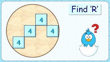 Four square in a circle  #maths #geometry #circle #olympiad #cds #cat #sat #iit #cbse #ssc #cgl 296