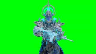 Poseidon X Suit 3D Model Green Screen Free Animations