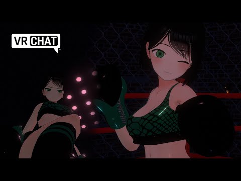 Cute girl shows her tough side✊ VRchat POV BOXING