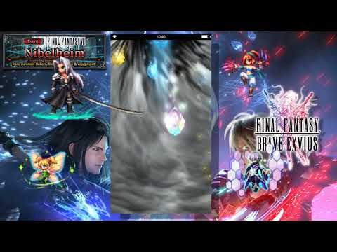 Brave Exvius Summons - 89 Tickets For Sephiroth And Lila!!! Let's Go!!