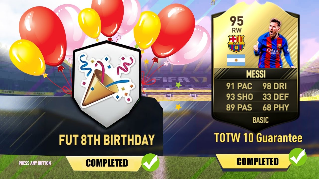 Fut 17 Geburtstag Fut 17 Geburtstag